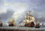 The Taking of the English Flagship the Royal Prince Willem van